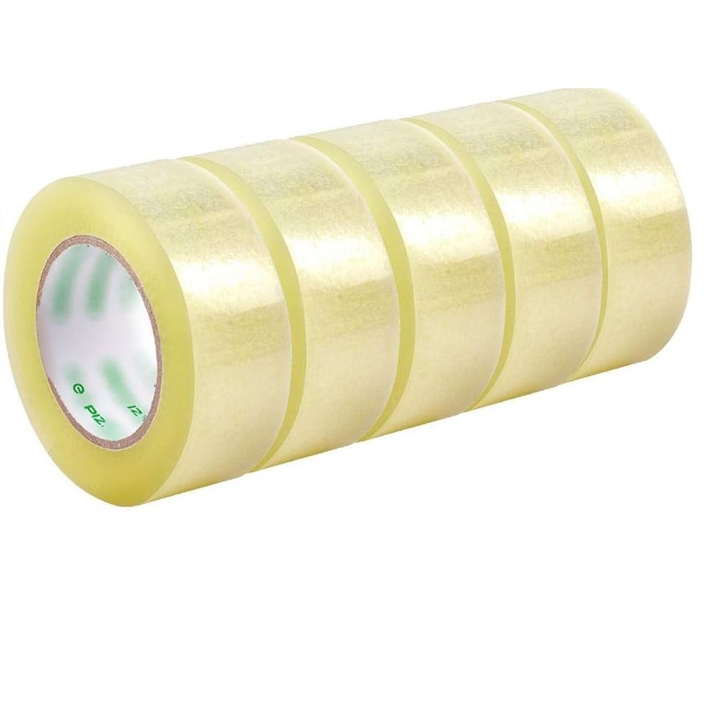 Cinta de embalaje Transparente 200 Yardas - Pack de 3