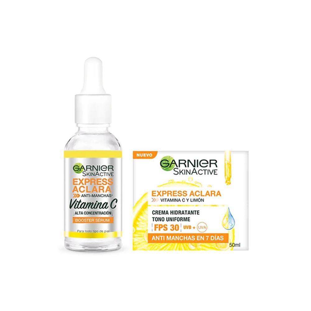 Dúo Express Aclara Serum + Crema