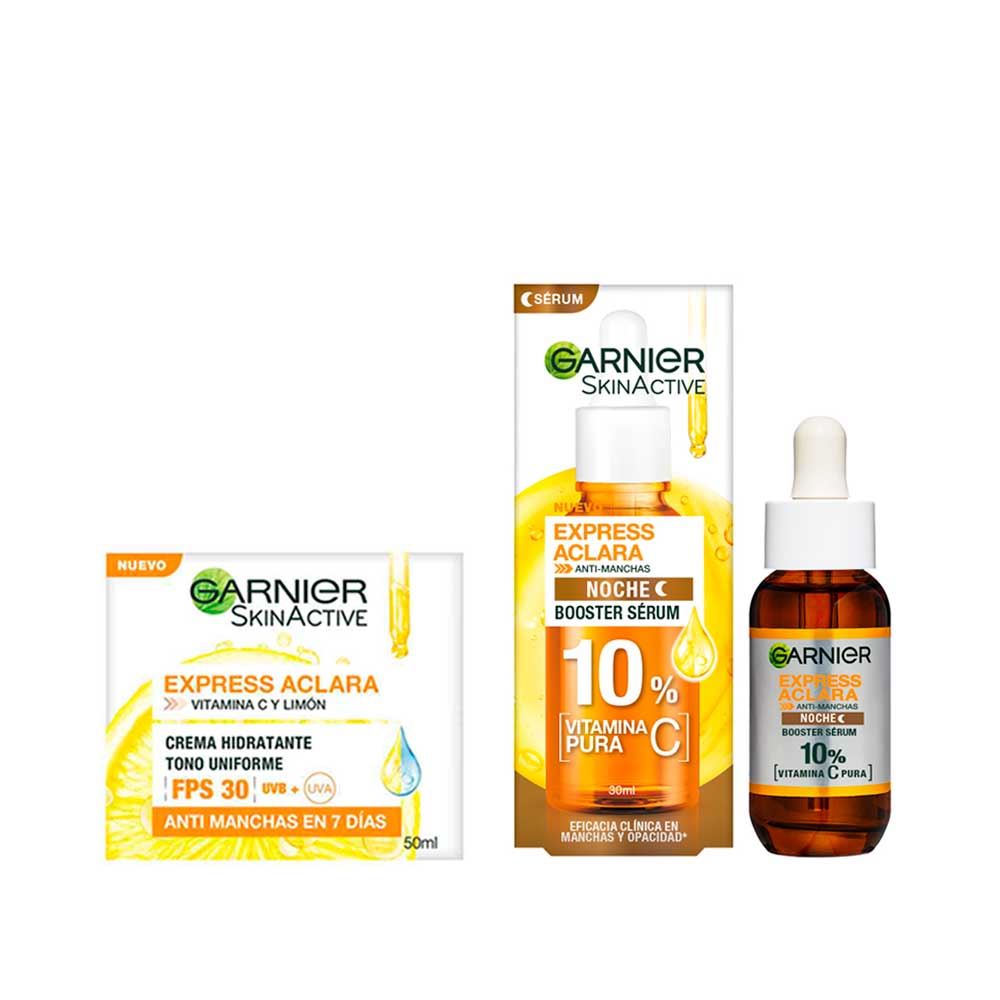 Duo Express Aclara Crema Día + Serum Noche