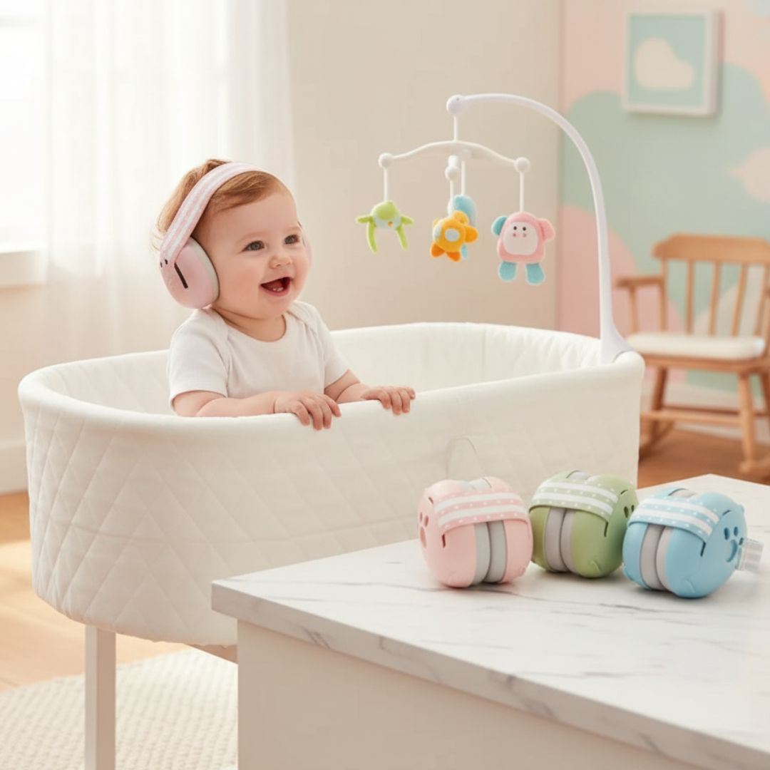 Audífonos Anti ruido 2 en 1 para Bebes Niños
