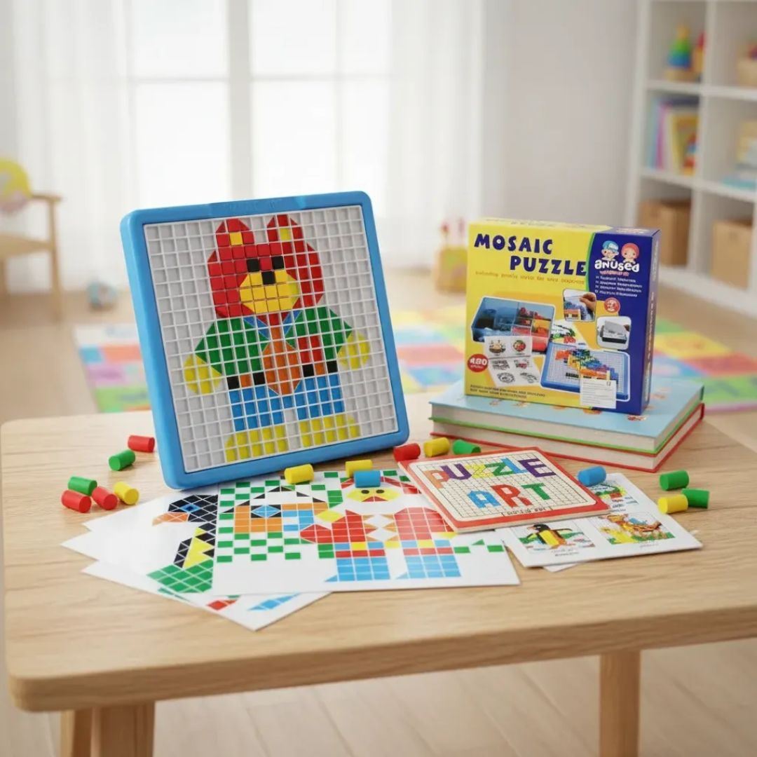 PUZZLE MOSAICO 490 PIEZAS DIDACTICO JUGUETE EDUCATIVO NIÑOS