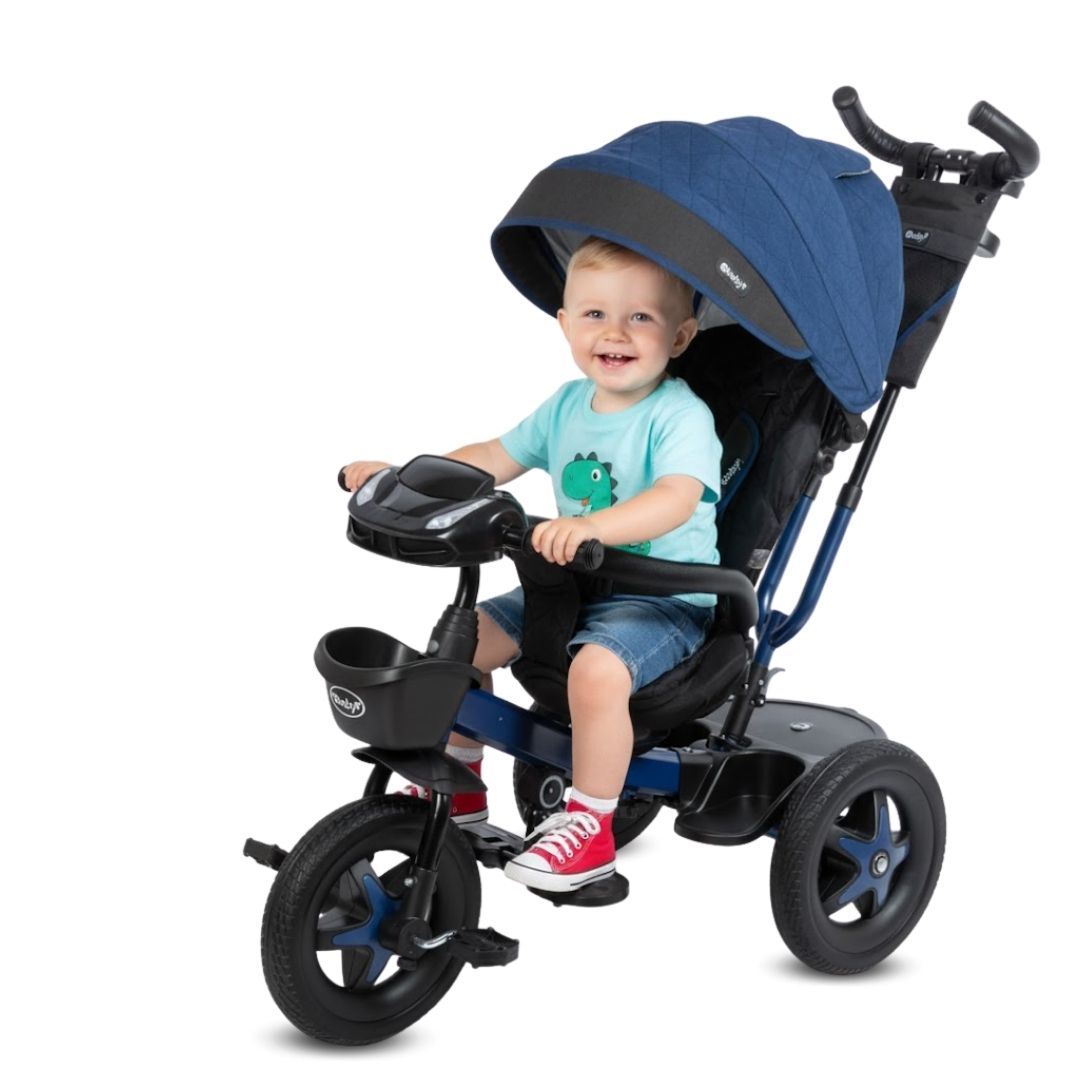 "	 Triciclo Guiador Giratorio «SALAN» Edición Limitada Blue"