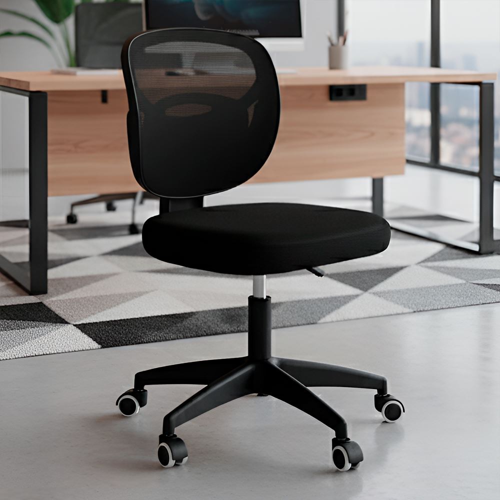 Silla de Oficina Komsum Twist Negra