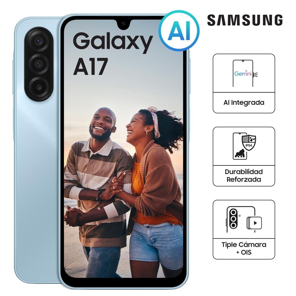 Celular Samsung Galaxy A17 5G 256GB 8GB 6.7" Light Blue