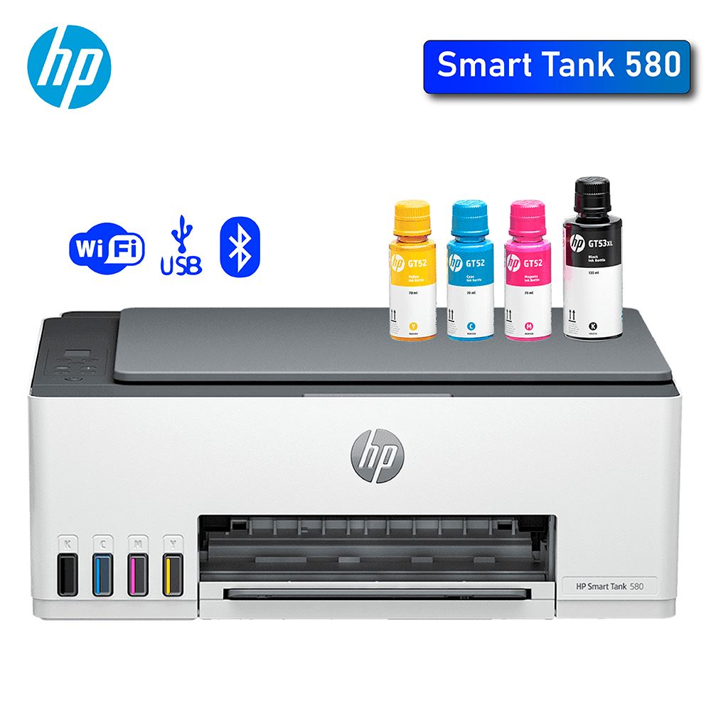 Impresora Multifunción HP Smart Tank 580