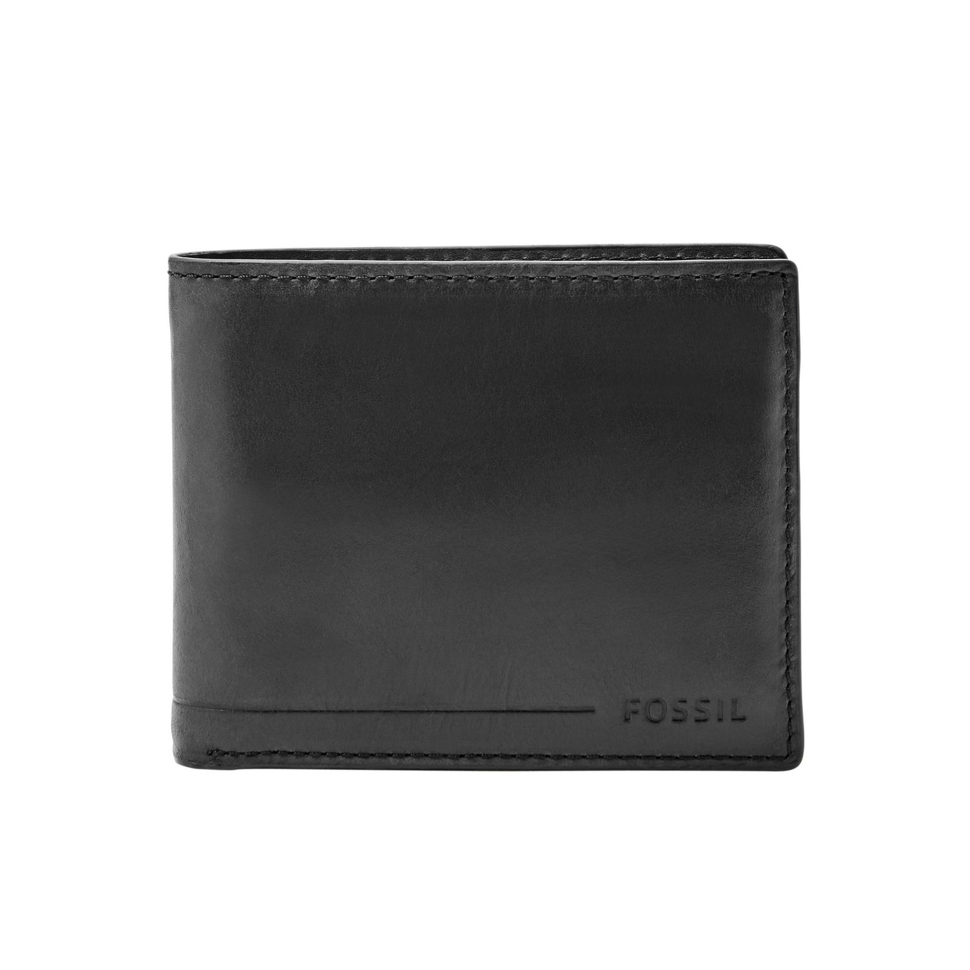 Fossil - Billetera SML1549001 Allen RFID Passcase para Hombre