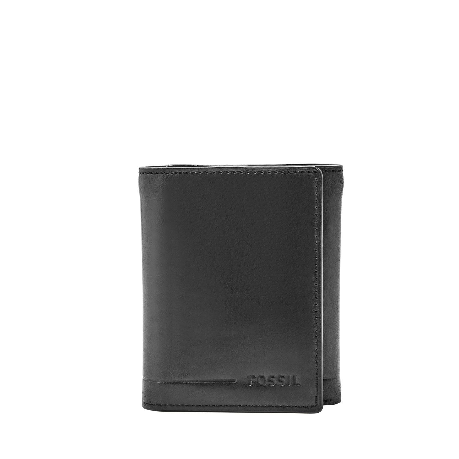 Fossil - Billetera SML1550001 Allen RFID Trifold para Hombre