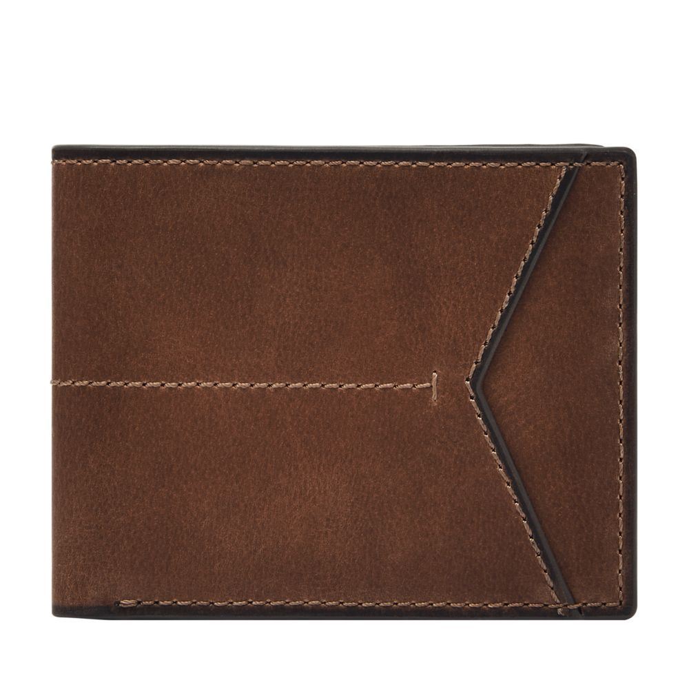 Fossil - Billetera SML1865200 Jayden Traveler para Hombre