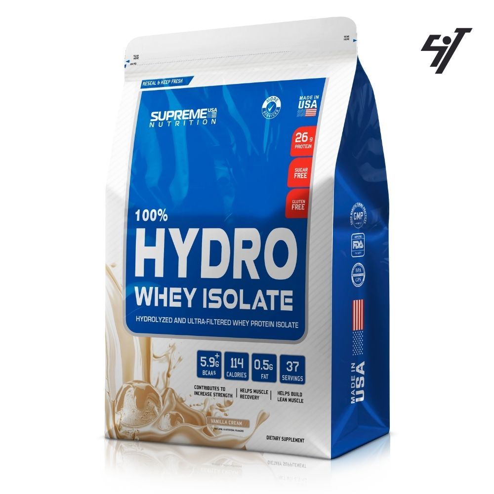 100% Hydro Whey Isolate Vainilla 2.4 lb