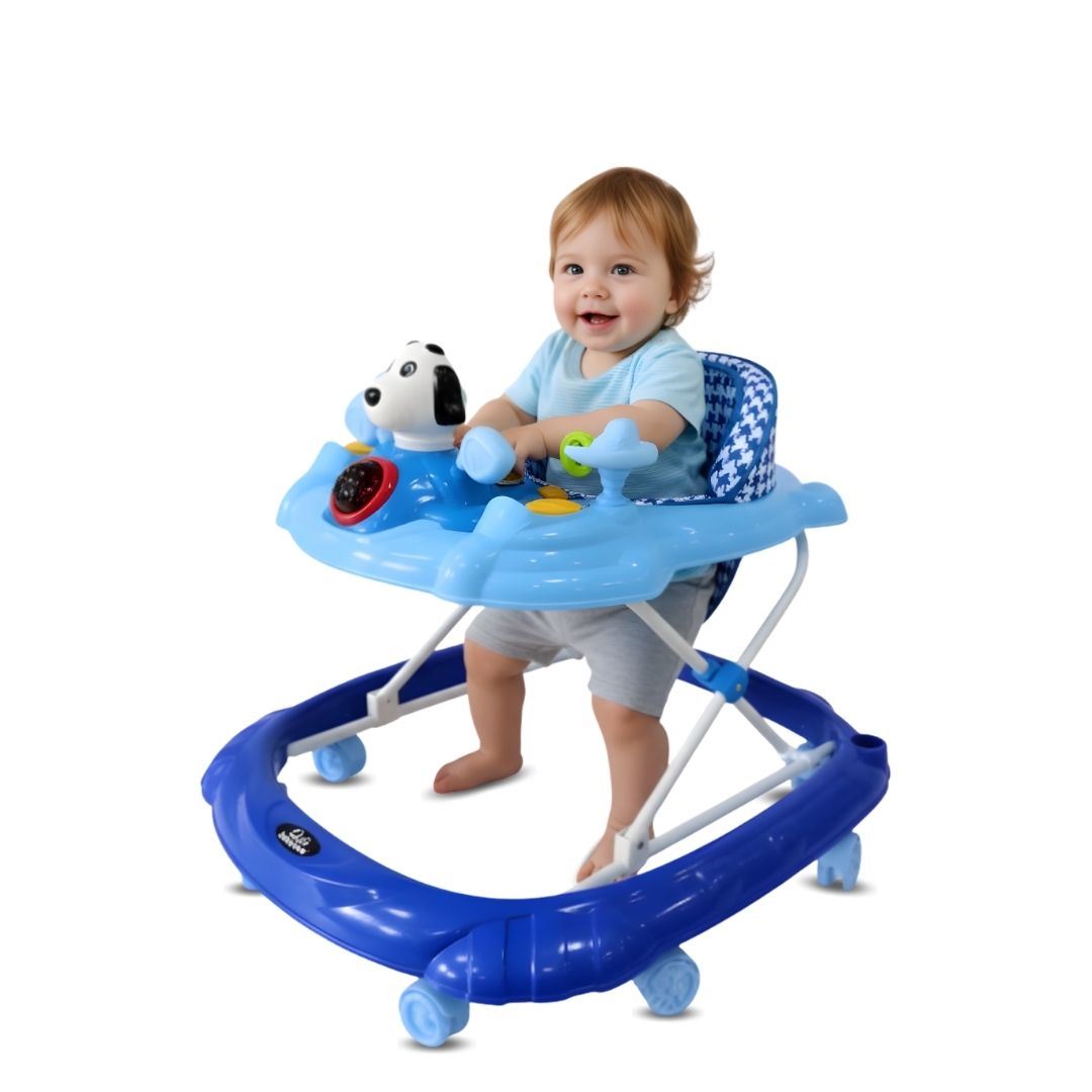 Andador Musical Plegable «SNOOPY NEW» Edición Limitada Blue