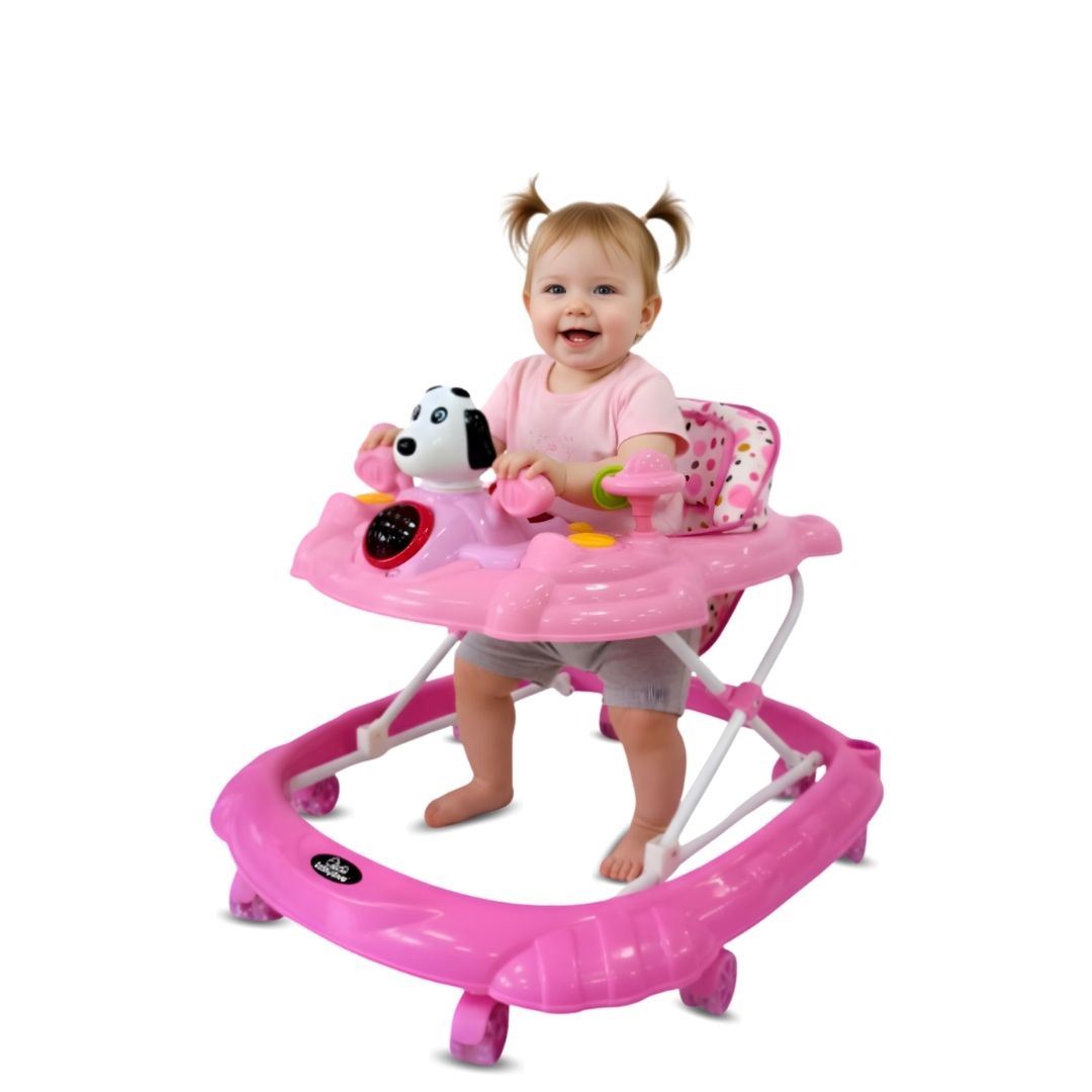 Andador Musical Plegable «SNOOPY NEW» Edición Limitada Pink