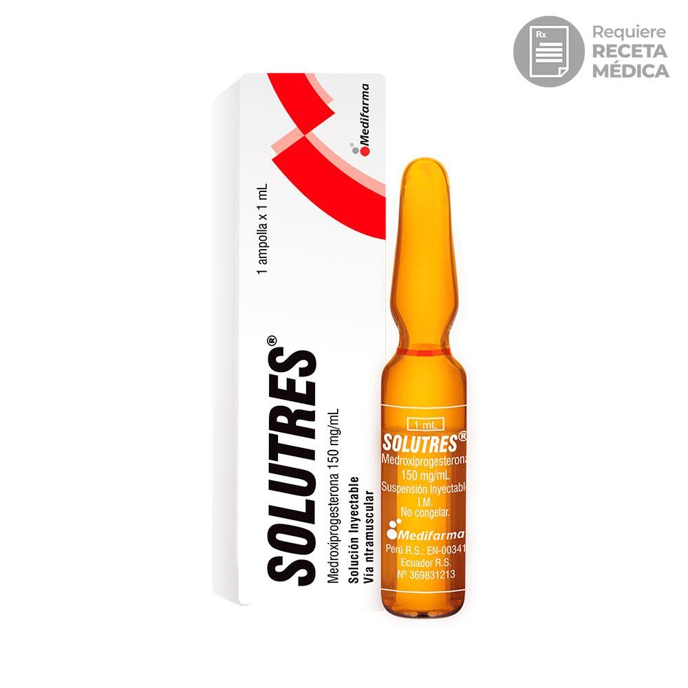 Solutres 150 mg/mL Suspensión Inyectable (Sin Jeringa)