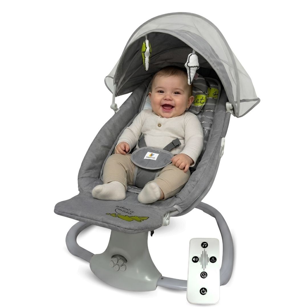 Mecedora para Bebés «SOMI» Edición Especial Dark Gray