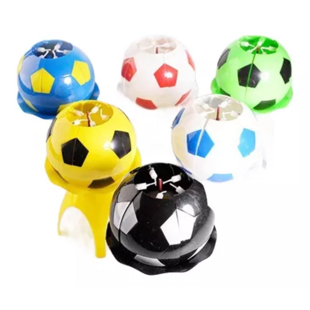 Velas De Cumpleaños Con Música De Fútbol Giratorias Pelotas