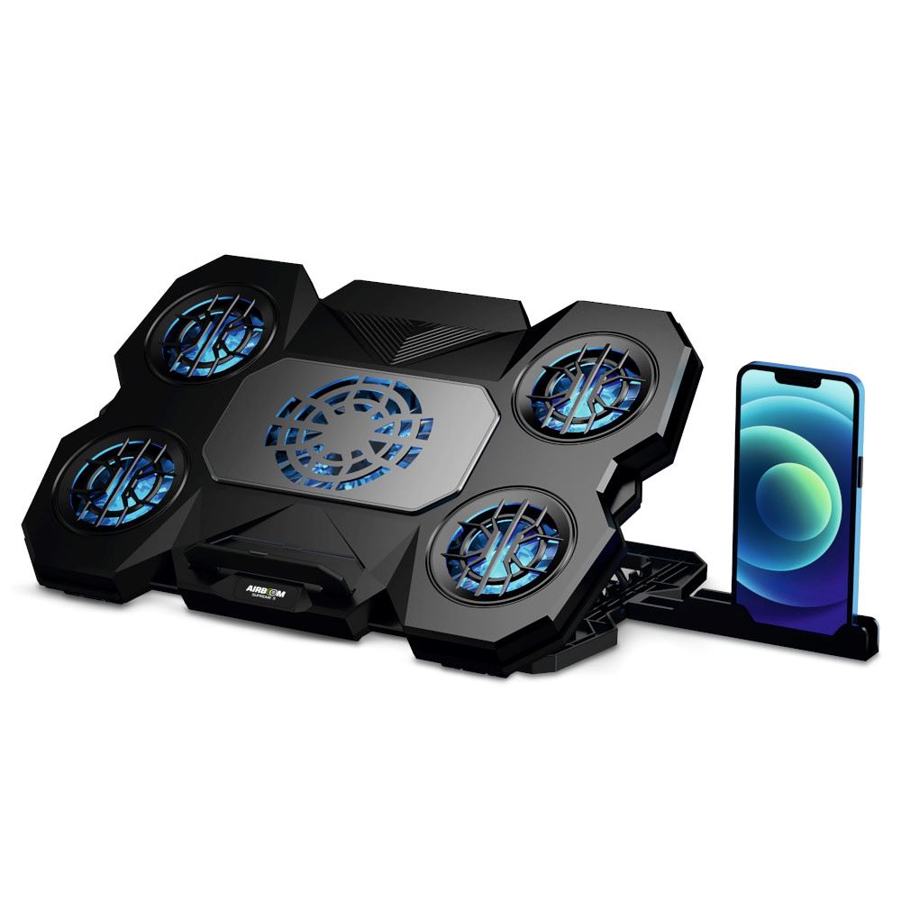 Base de Disipación de Calor para Laptop Airboom Supreme 5 AB034 con Luz LED