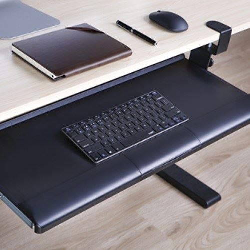 Bandeja deslizante para teclado debajo de escritorio - Montech