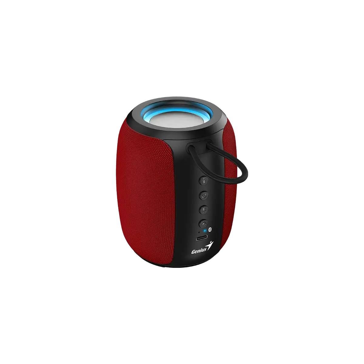 PARLANTE GENIUS SP-915BT BLUETOOTH 5W 6H MIC AI COPILOT RGB BLACK/RED