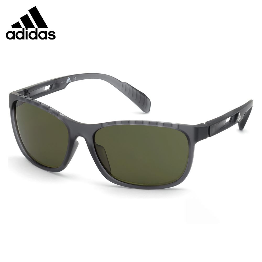 Lentes de Sol Adidas Sport SP0014-20N Gris Oscuro Verde