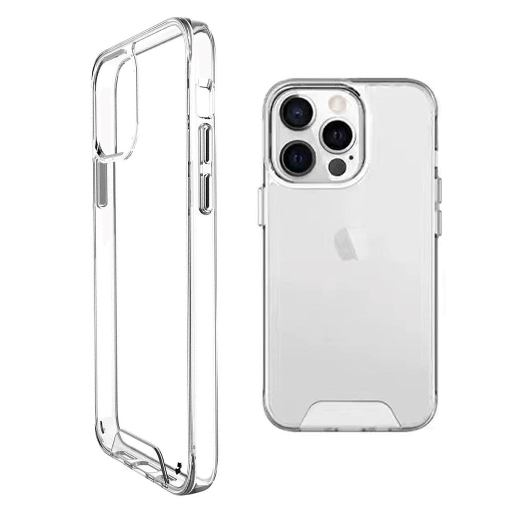 Case Transparente Compatible con iPhone 15 Pro Antishock Space