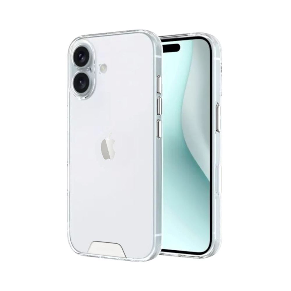 Case Transparente Compatible con iPhone 16 Space