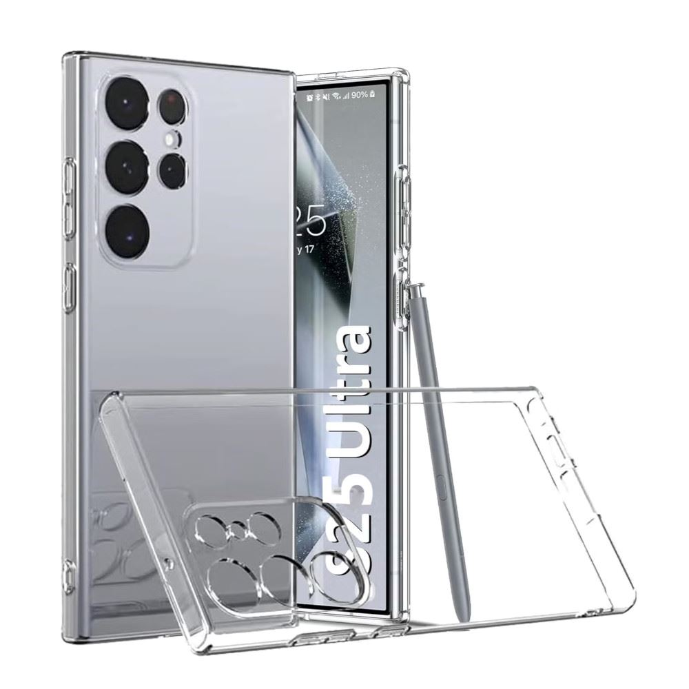 Case Transparente Compatible con Samsung S25 Ultra Space