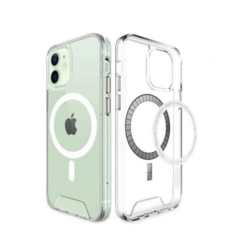 Funda transparente Space Case con MagSafe para iPhone 13
