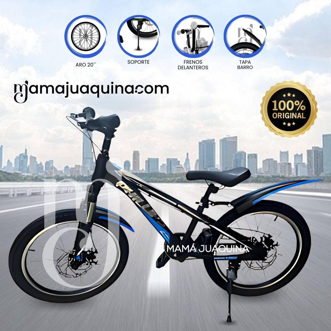 Bicicleta Deportiva Aro 20 «SKINY PHILLIPS» Edición Limitada Blue