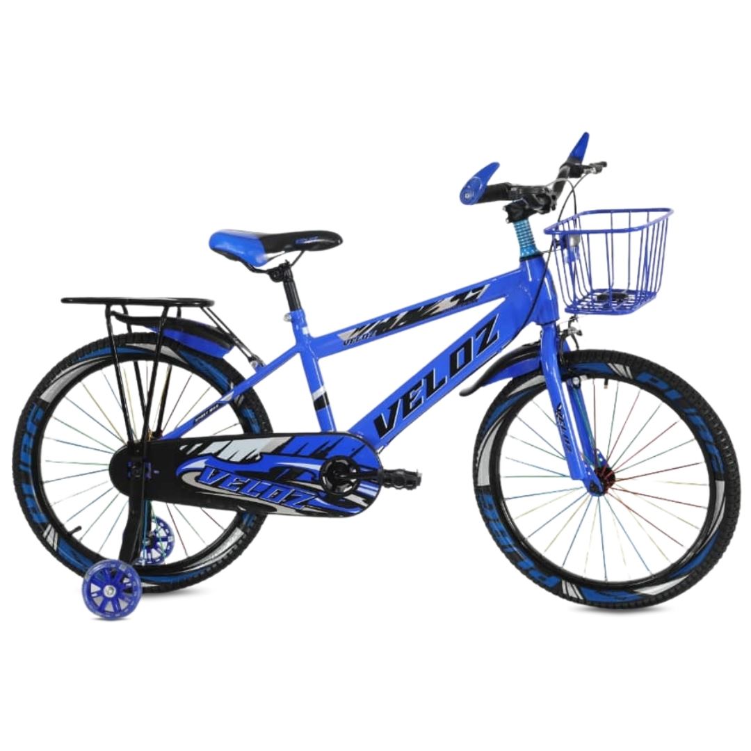 Bicicleta Para Niño Aro 16 «SPORT VZ» con Canasta Blue