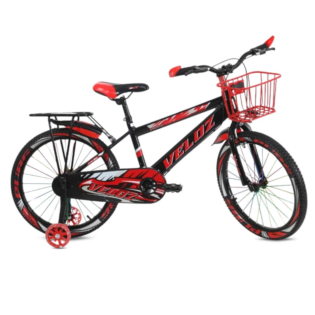 Bicicleta Para Niño Aro 16 «SPORT VZ» con Canasta Black