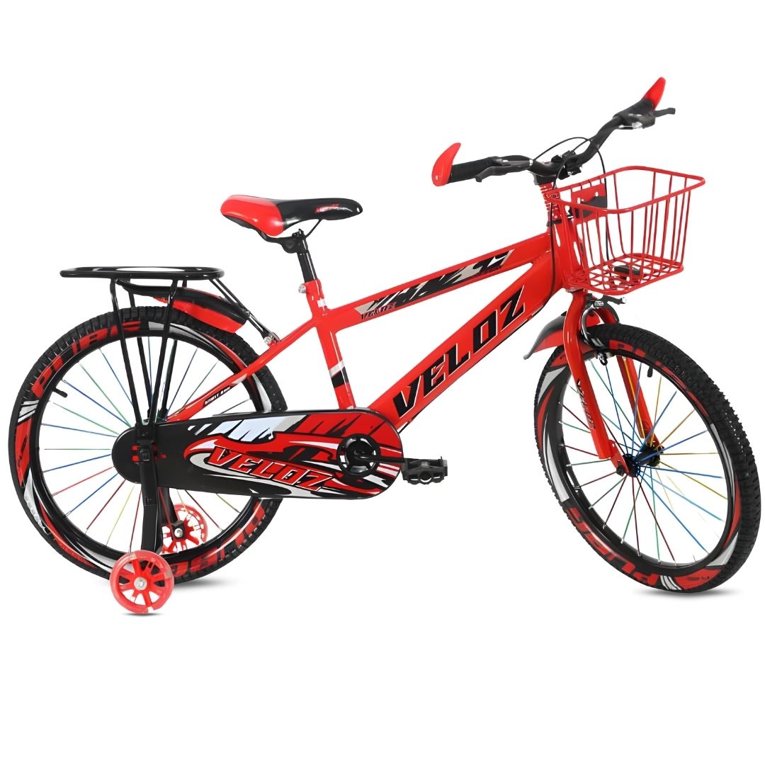 Bicicleta Para Niño Aro 16 «SPORT VZ» con Canasta Red
