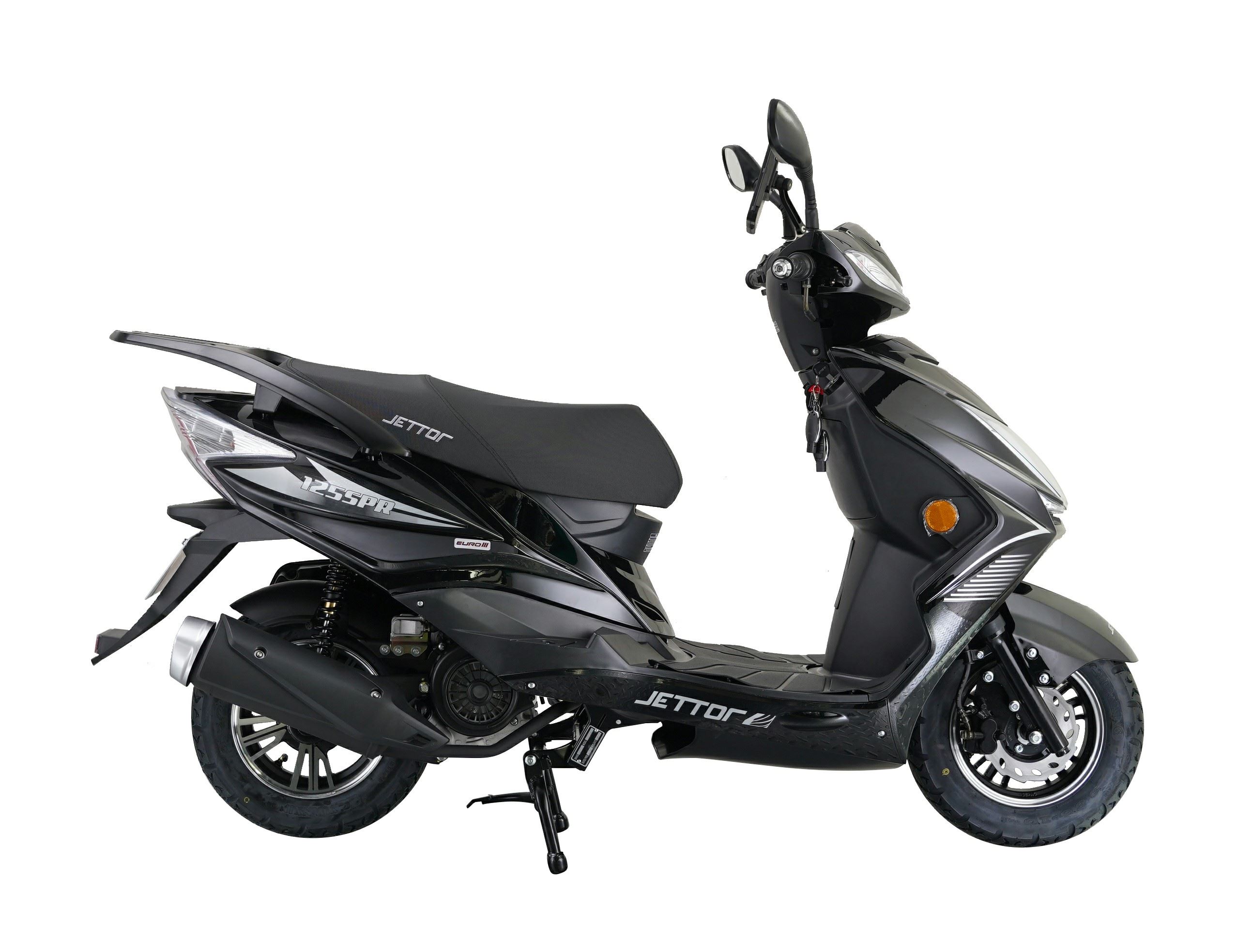 MOTO JETTOR SPR 125 GRIS NEGRO 2025