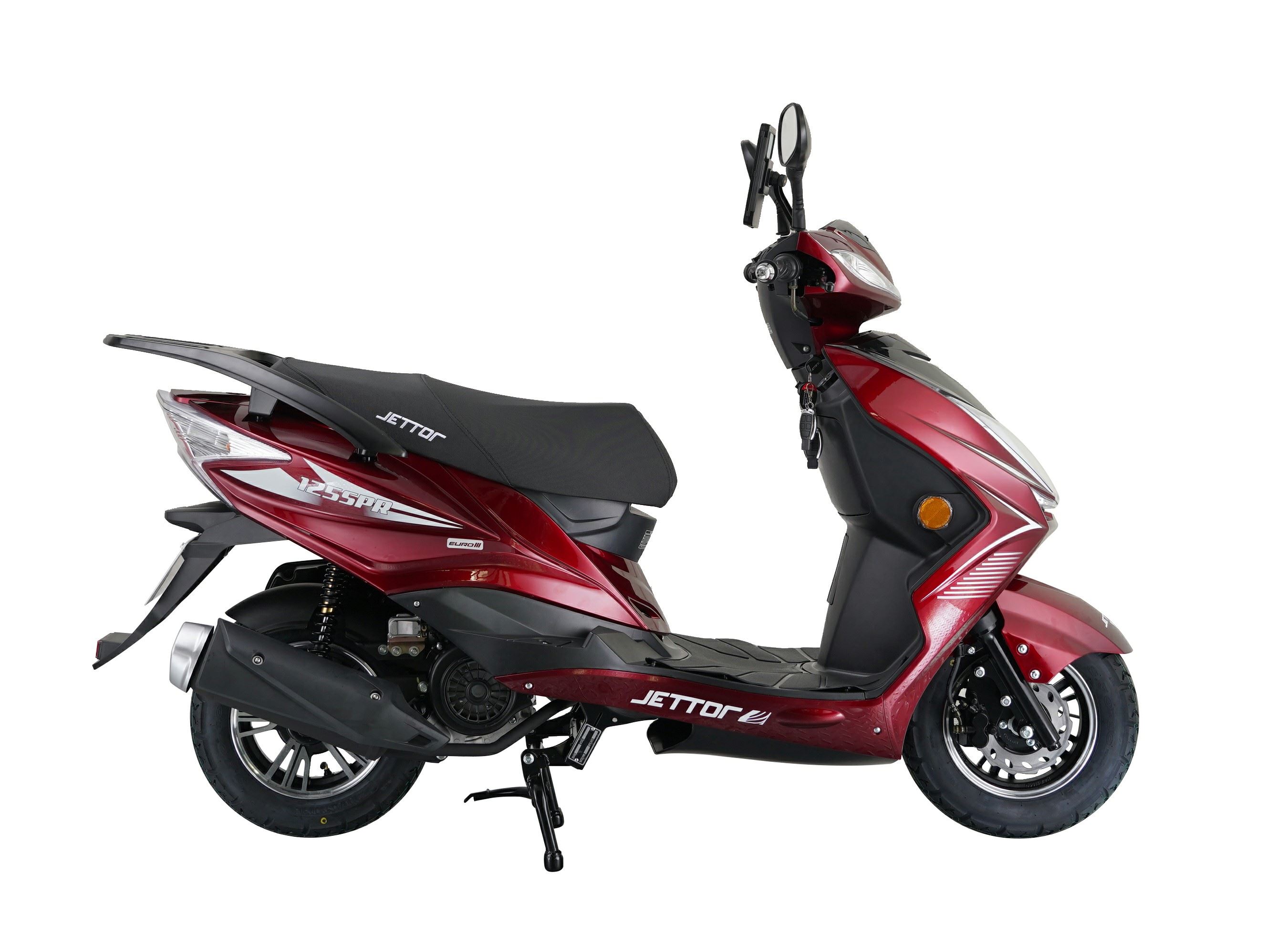 MOTO JETTOR SPR 125 ROJO NEGRO 2025
