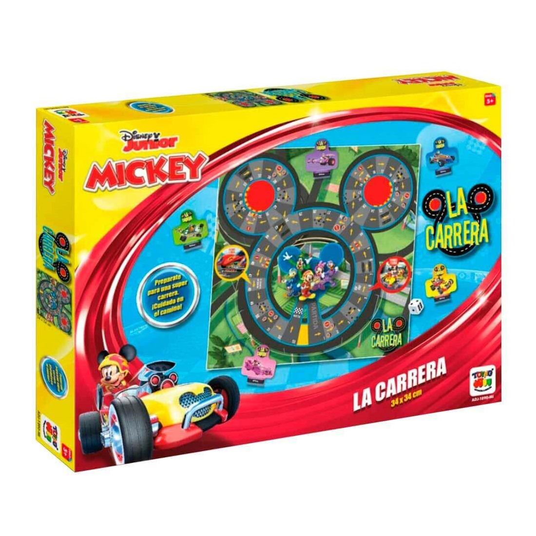 JUEGO DE MESA LA CARRERA MICKEY MOUSE DISNEY