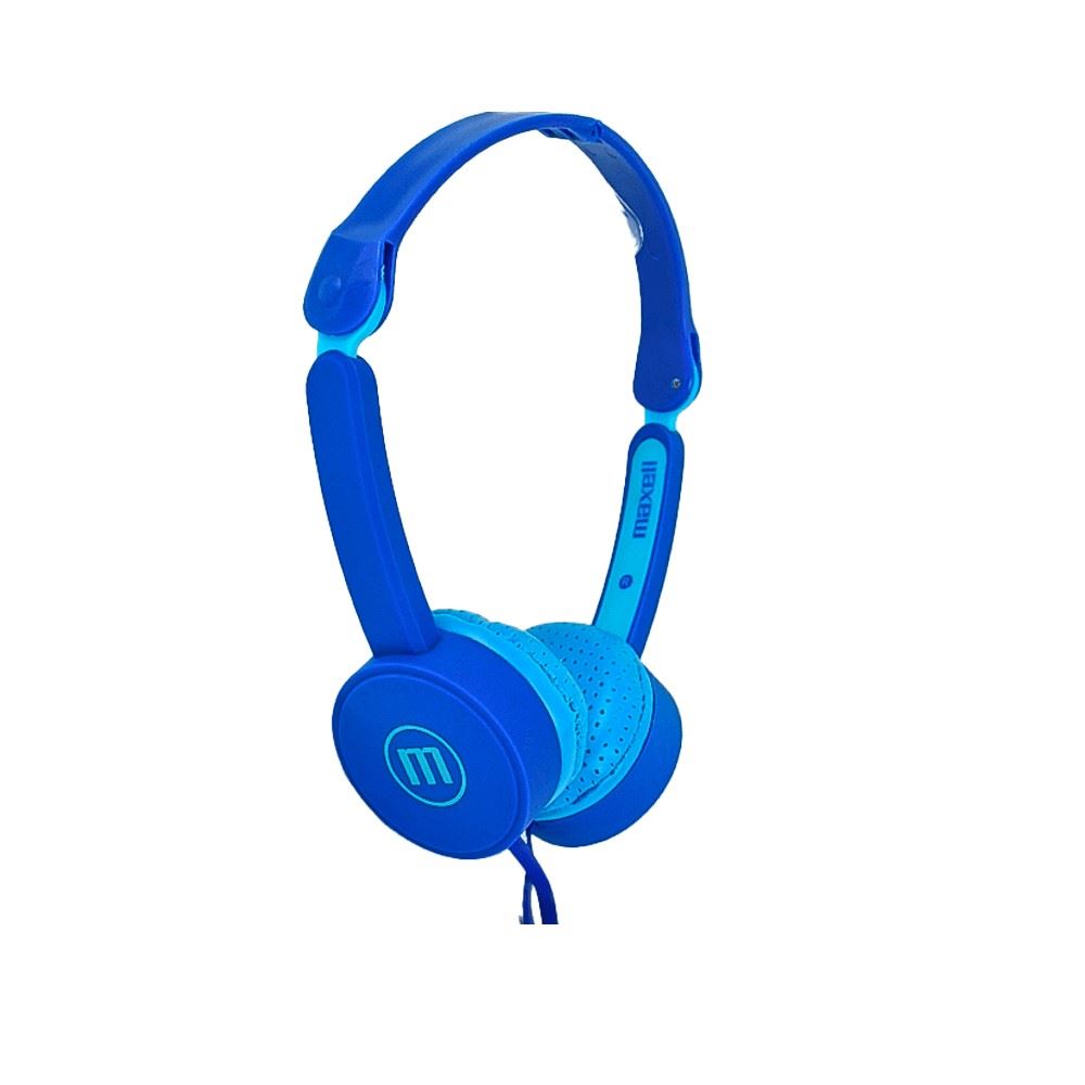 AUDÍFONOS INFANTILES CON MICRÓFONO MAXELL KZ-13 KIDZ AZUL