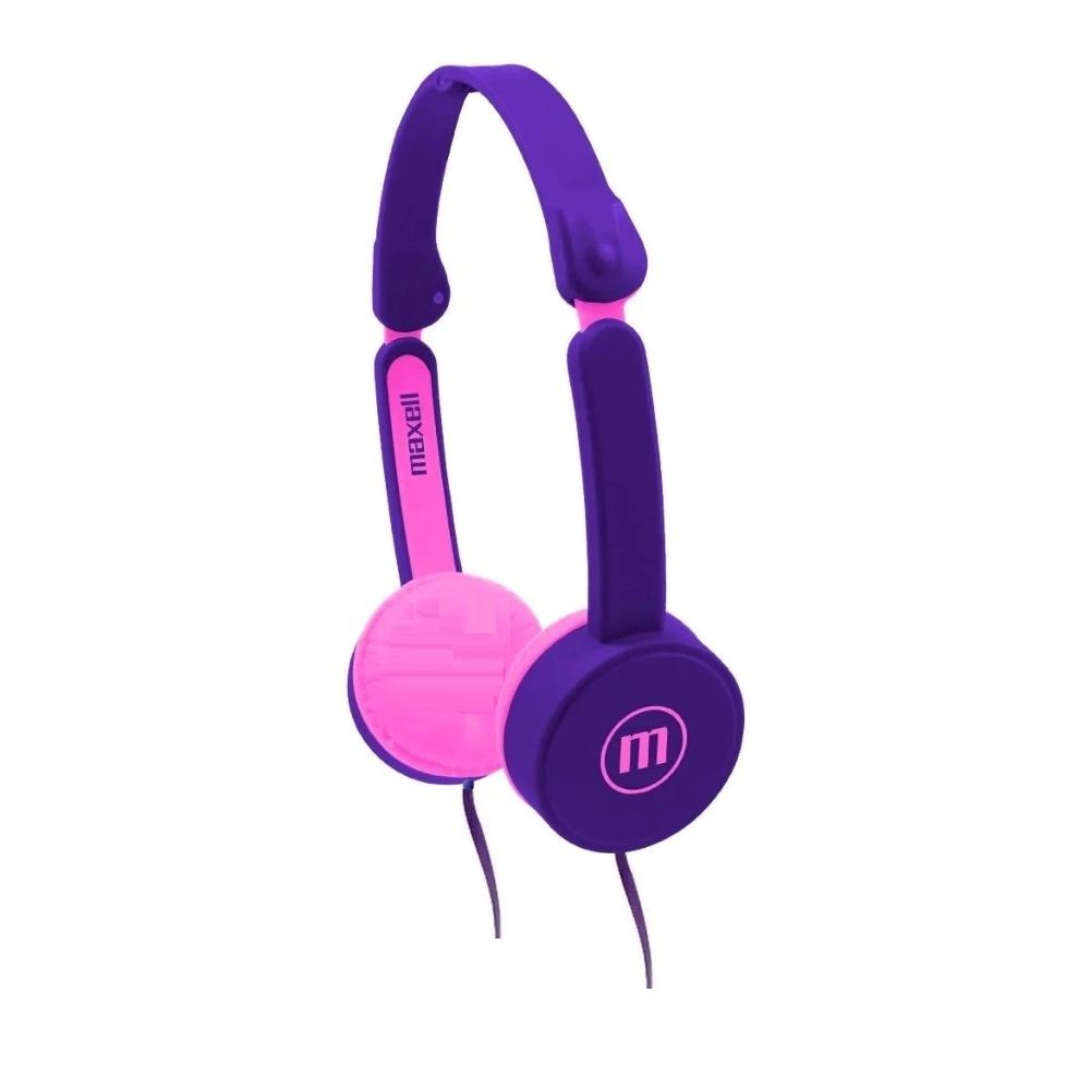 AUDÍFONOS INFANTILES CON MICRÓFONO MAXELL KZ-13 KIDZ MORADO