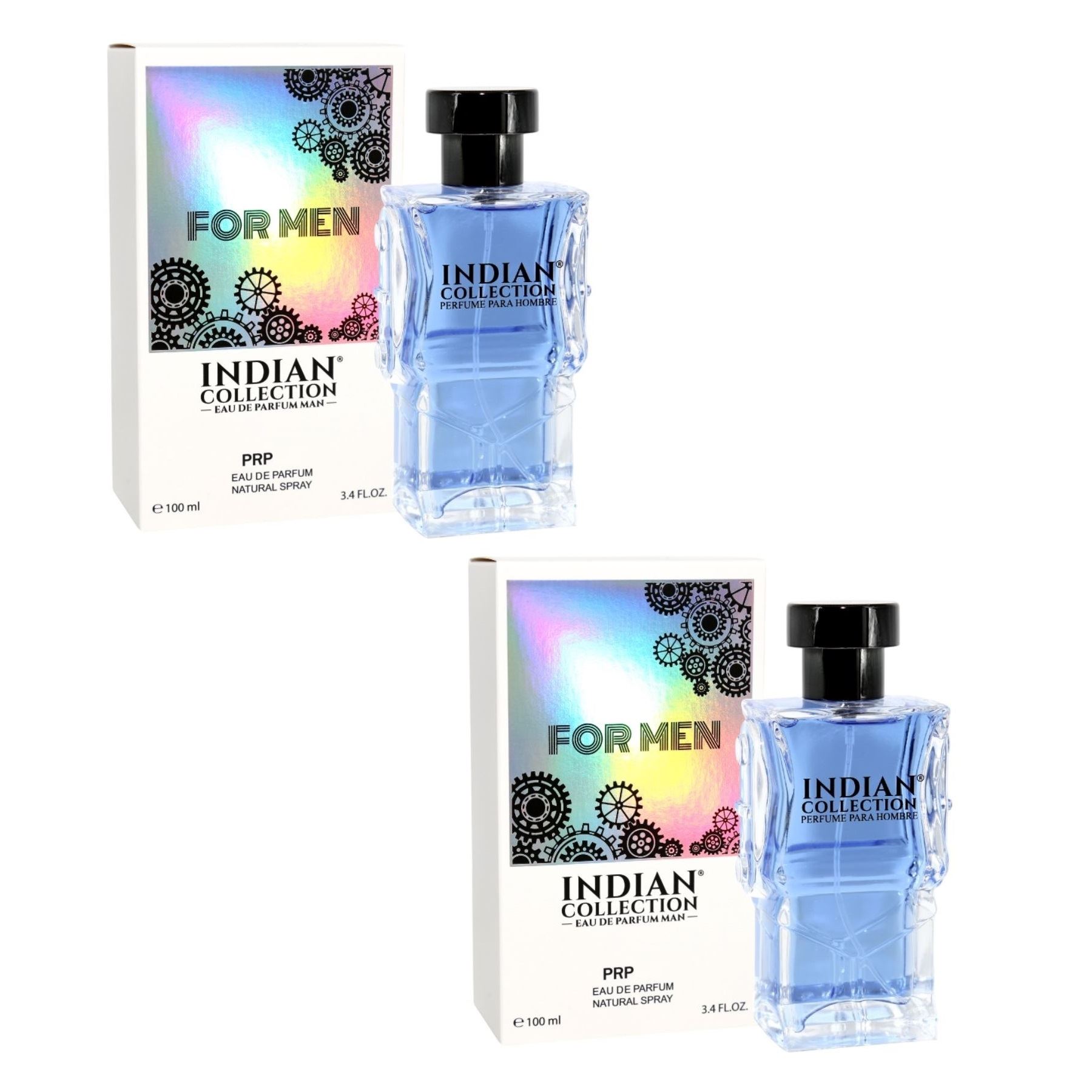 PACK X 2 PERFUMES DE HOMBRE INDIAN COLLECTION PRP 100ML CADA UNO