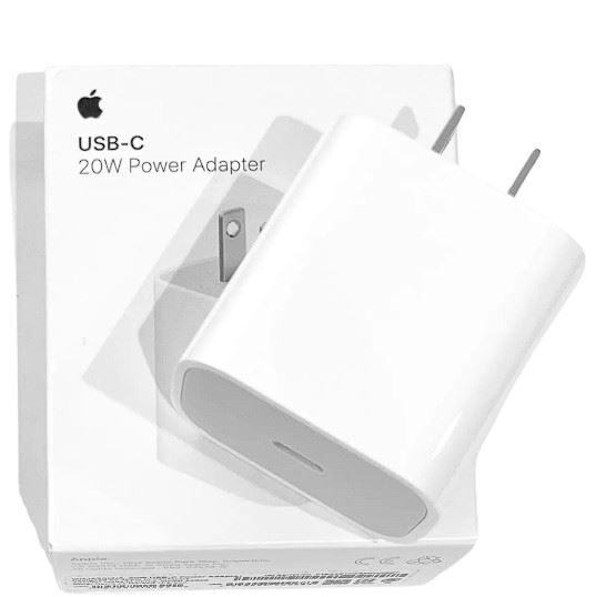 ADAPTADOR DE CORRIENTE APPLE USB-C DE 20W