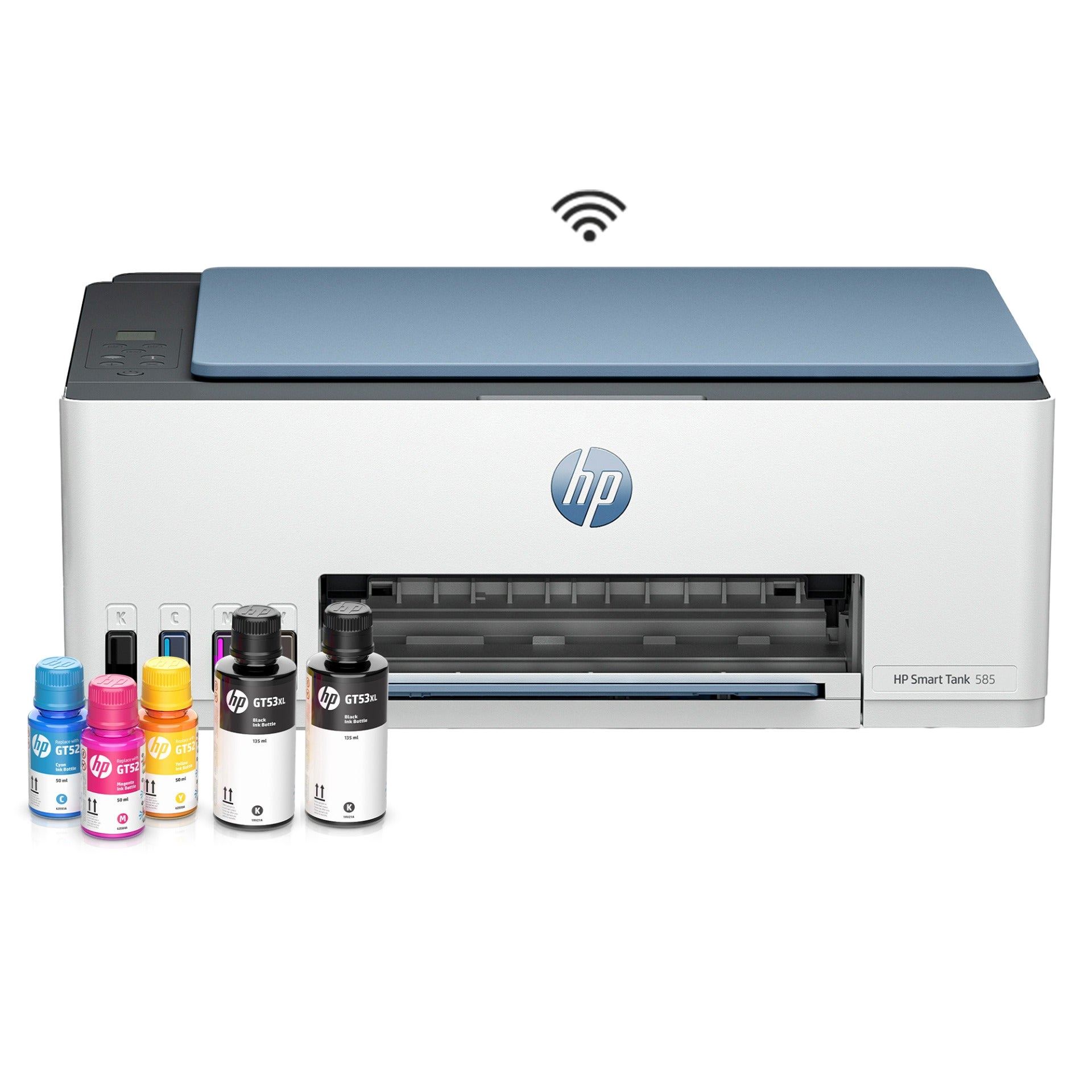 Impresora Multifuncional HP Smart Tank 585 Wi-Fi Color, HP App