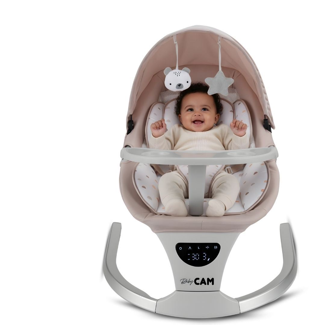 Silla Mecedora Didáctica «STAR II» con Bluetooth Beige