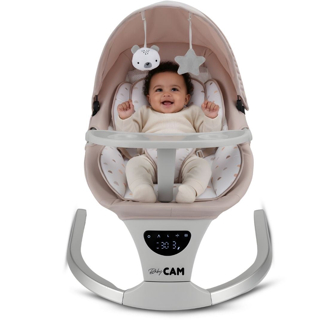 Silla Mecedora Didáctica «STAR II» con Bluetooth Beige