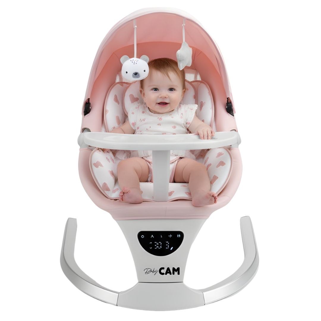Silla Mecedora Didáctica «STAR II» con Bluetooth Pink
