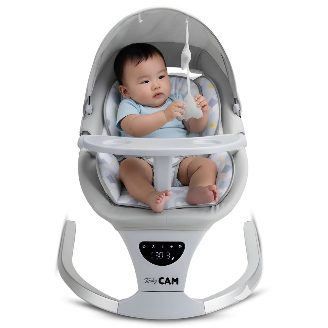 Silla Mecedora Didáctica «STAR II» con Bluetooth Gris
