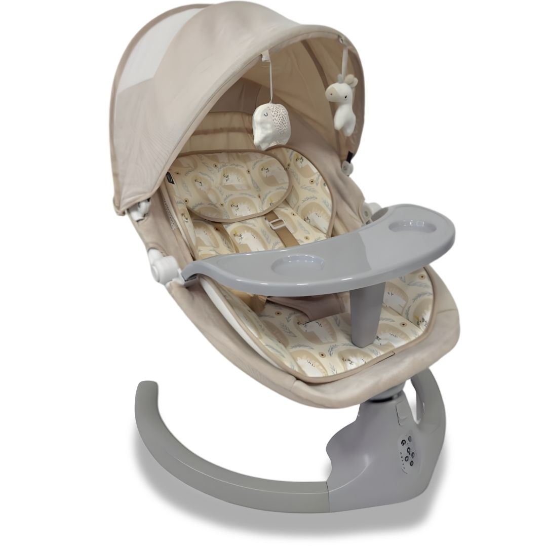 Mecedora Eléctrica para Bebés «STAR NEW» Edición Limitada Beige