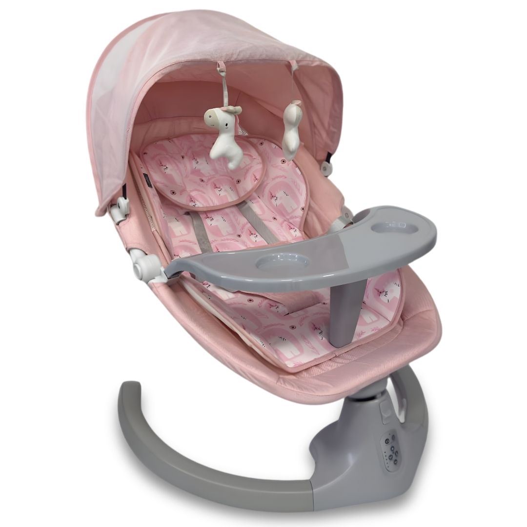 Mecedora Eléctrica para Bebés «STAR NEW» Edición Limitada Pink
