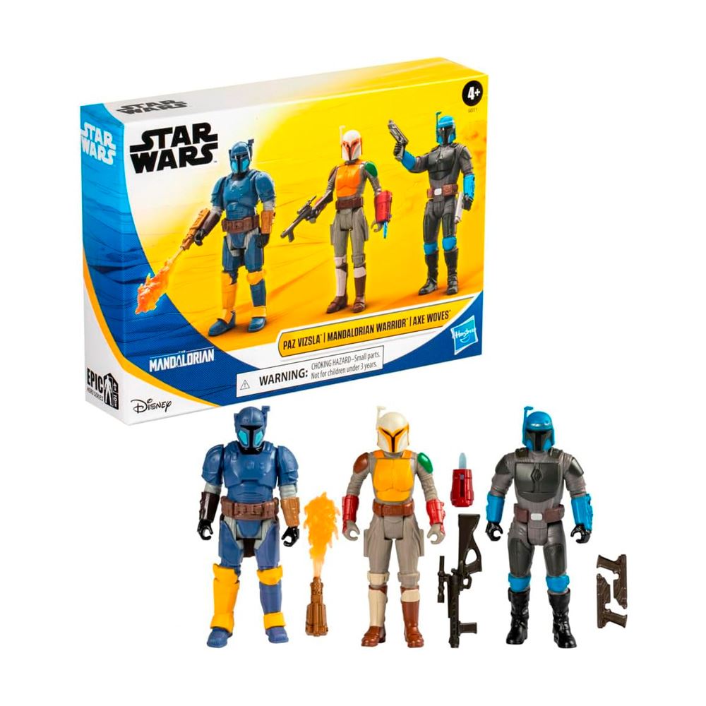 STAR WARS Epic Hero Pack Paz Vizsla Mandalorian Warrior