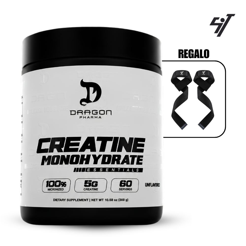 Creatina Dragon Pharma 300gr+Straps