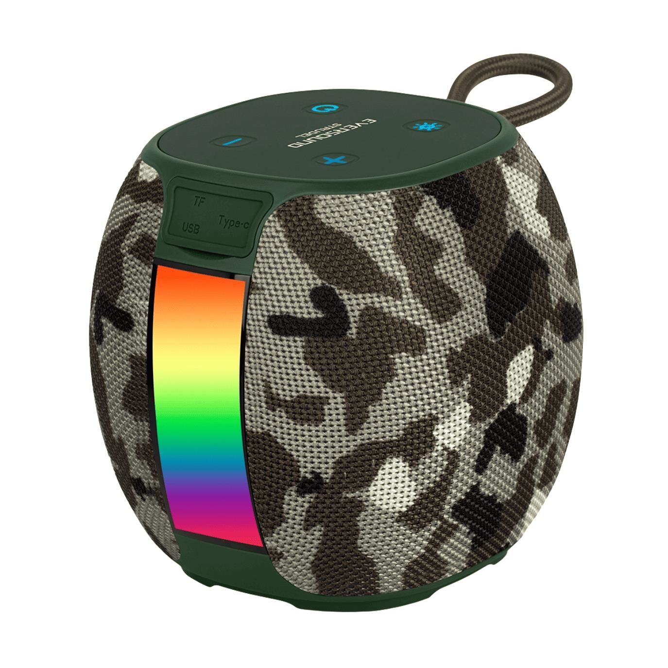 Parlante Eversound EV-500A Strudel, BT USB TWS Luces RGB