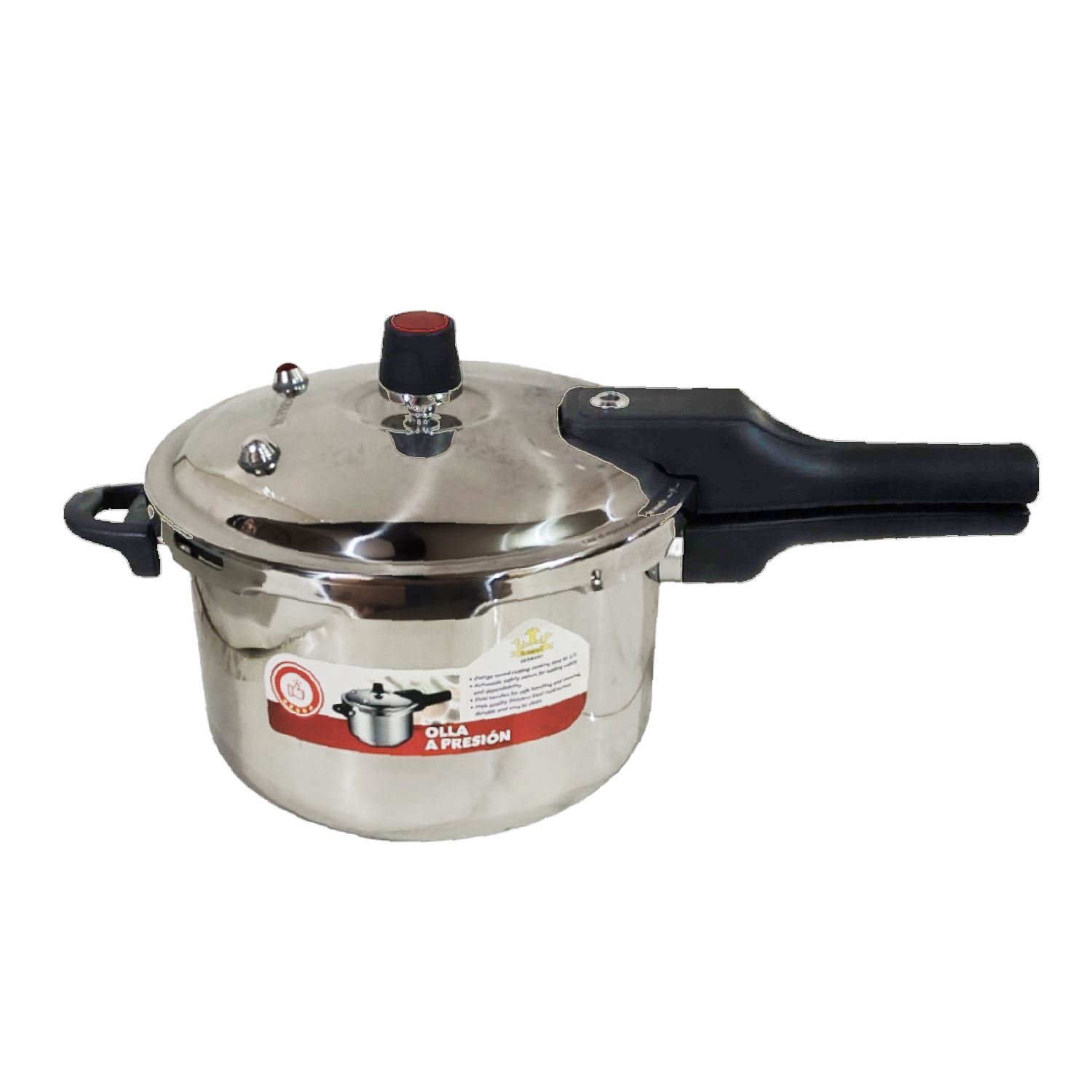 Olla a Presión SUPREMA 7 Litros Acero Inoxidable SU-P006-7L