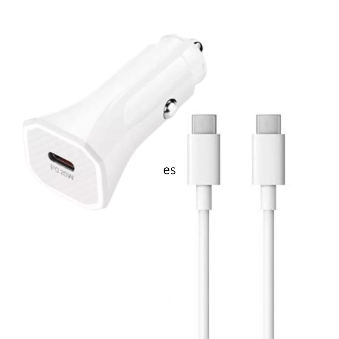 Cargador Samsung Para Auto 20w Con Cable Genérico