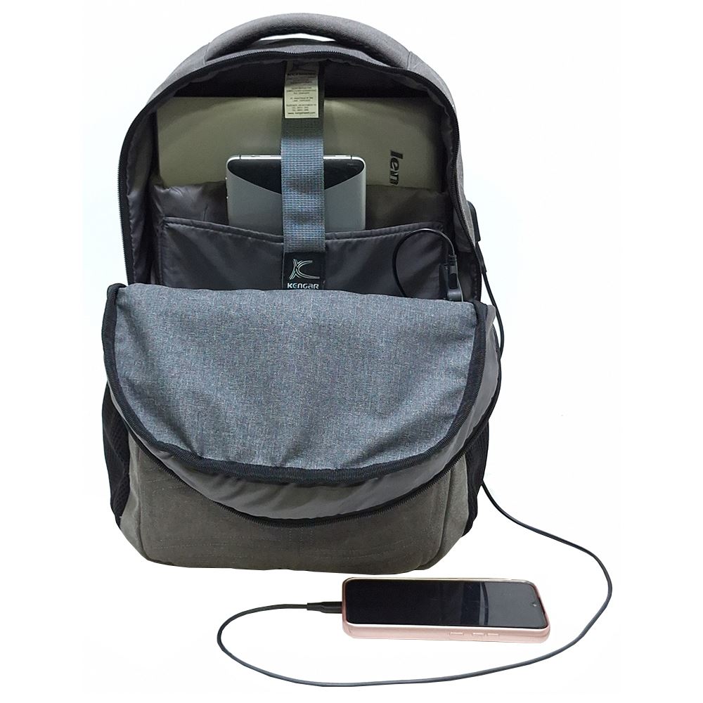 Mochila Modelo Subaru Kengar - Plomo